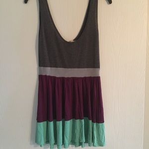 Urban Outfitters cotton long flowy tank top